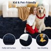 Plush Fuzzy Rugs Ultra Soft Fluffy Furry Rugs Non Slip Non Shedding Area Rug Indoor Carpet Nursery Rugs for Kids Room Bedroom Home Decor - 4 of 4