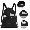 Generic Drawstring Backpack with Mesh Pocket Water Resistant String Beach - 2 of 4