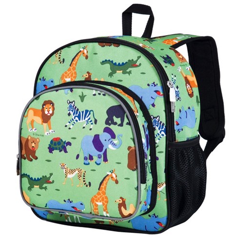 Wildkin 12 inch Kids Backpack Perfect For Daycare And Preschool Ideal For School Travel Toddler Backpacks wild Animals Target