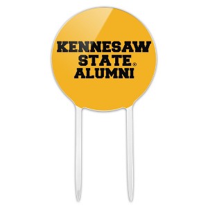 Kennesaw State Owls Alumn Acrylic Cake Topper Party Decoration for Wedding Anniversary Birthday Graduation - 1 of 4