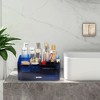 Unique Bargains Translucent Stackable Drawers Makeup Organizer - 2 of 4