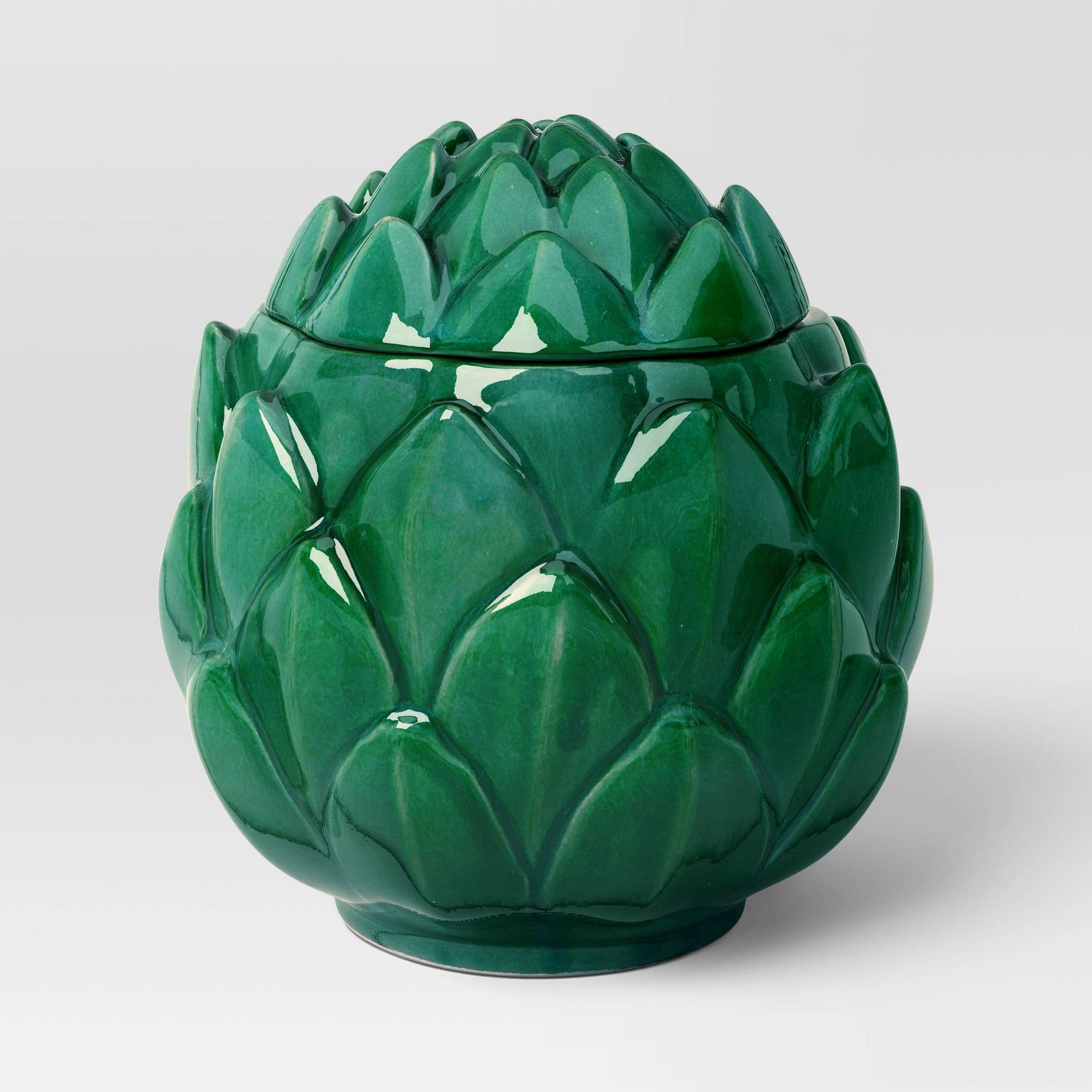 Medium Stoneware Artichoke Food Storage Canister - Threshold™