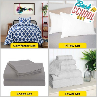 Back To School Kit, Stress-Free Dorm Basicsl by Blue Nile Mills
