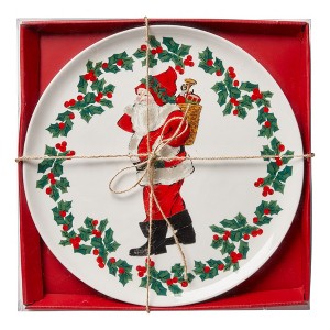 tagltd Tis Season Santa Cookies Platter - 1 of 3
