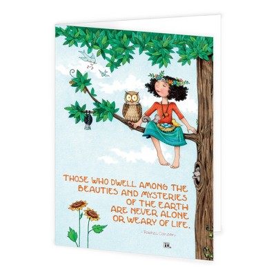 Mary Engelbreit Beauties and Mysteries Thinking of You Card, 5"x7"