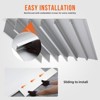 TruAIR Adjustable Silver Door Threshold Ramp ¨C 800 lb Capacity Aluminum Mobility Ramp for Wheelchairs, Power Chairs & Driveways (Non-Slip Surface) - 4 of 4