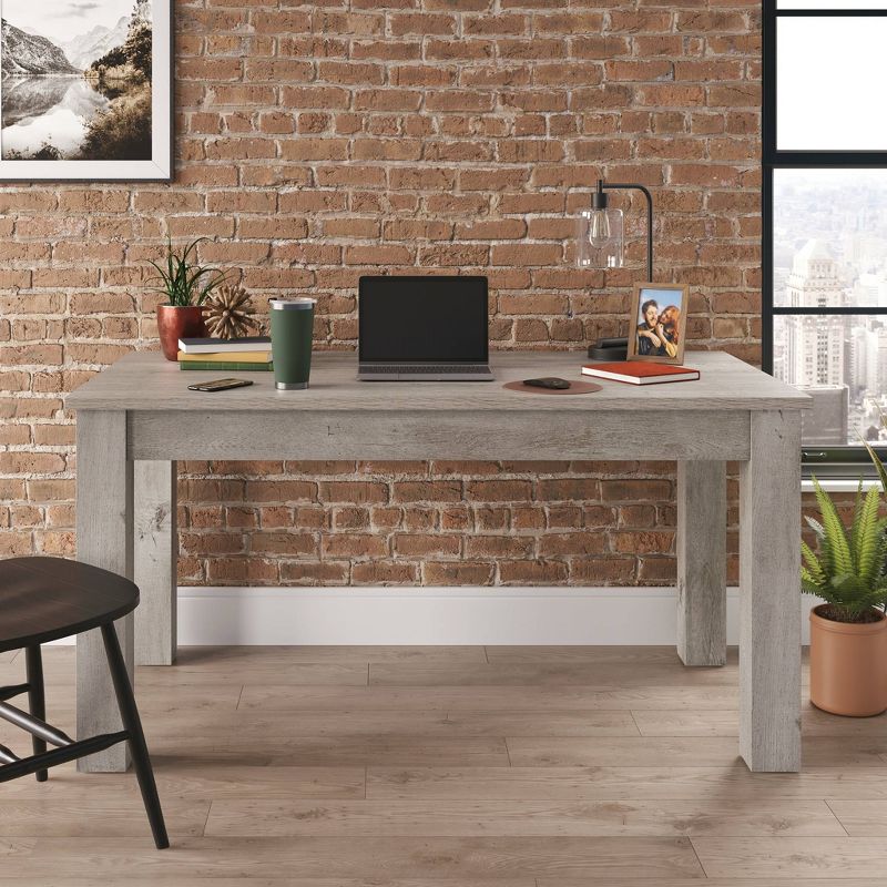 Northcott Lift Top Table Desk Mystic Oak - Sauder: Versatile Work & Dining, Hidden Storage, Laminated Finish, 3 of 7