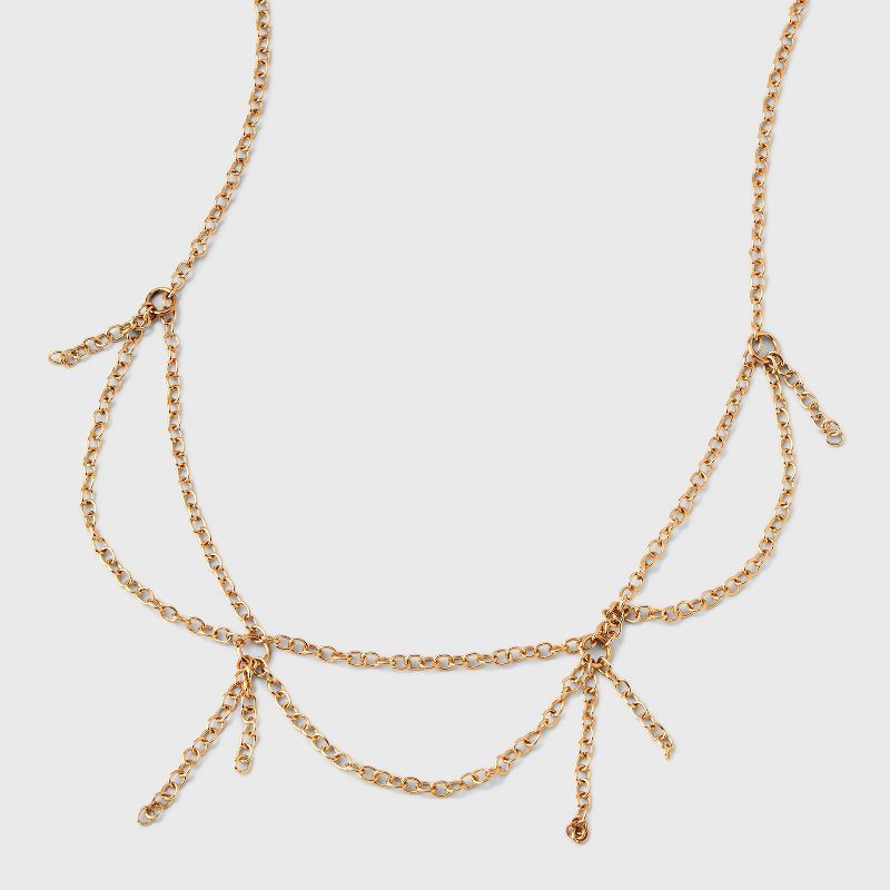 Swag Choker Chain Choker Necklace - Universal Thread&#8482; Gold, 1 of 6