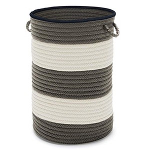 Colonial Mills Color Block Hampers No Lid Hampers, Gray/Navy - 1 of 1