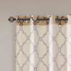 Grungis 50x63 Inch Fretwork Print Blackout Curtain for Living Room,Bedroom(Only 1 Pc Panel) - 4 of 4