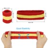 Unique Bargains Terry Cloth Sports Athletic Gym Working Out Headband Wristband Sweatband 6 Sets - 2 of 4