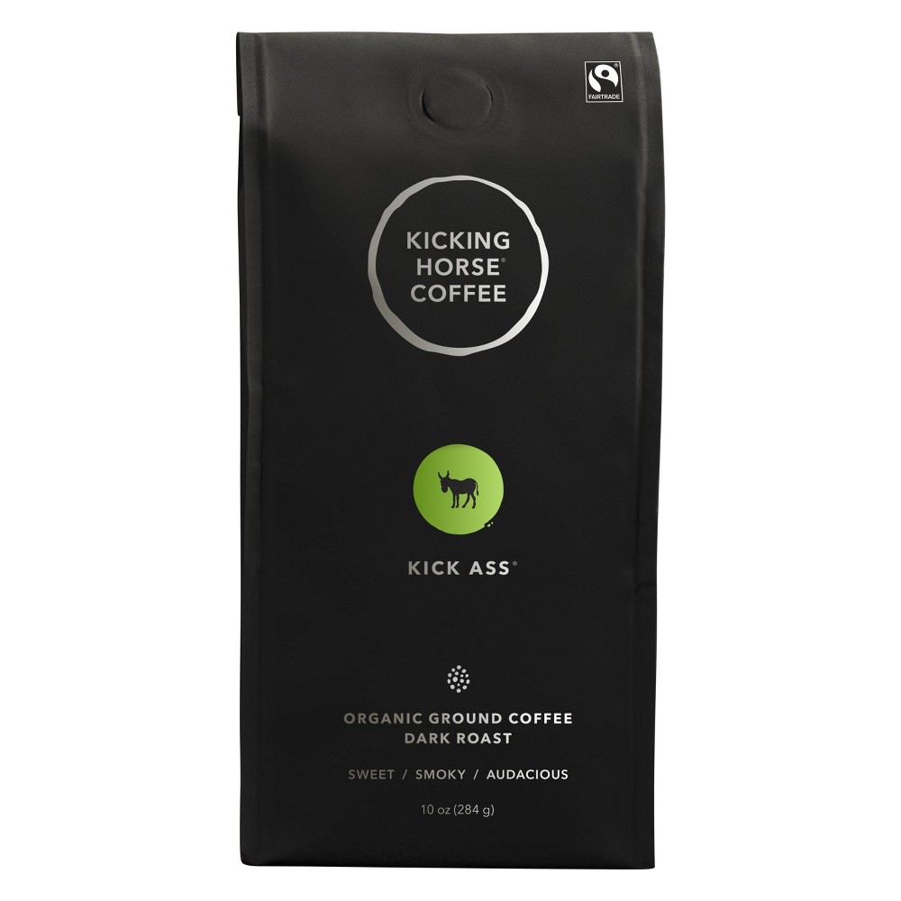 Photos - Coffee Kicking Horse  Kick *** Dark Roast Fair Trade Certified Organic Grou