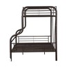 79" Twin/Full Bunk Bed Cairo Loft and Bunk Bed Sandy Black - Acme Furniture: Metal Frame, No Box Spring Needed - image 4 of 4