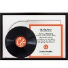 Vinyl Record Display for Single LP and Jacket - 1" Wide Black Picture Frame, Includes Black Mat, High Clarity Plexiglass and Easy to Install Hanging - 2 of 4