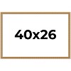 PosterPalooza | Refined Gold Picture Frame - UV Acrylic, Backing Board, Hanging Hardware Included - 2 of 4