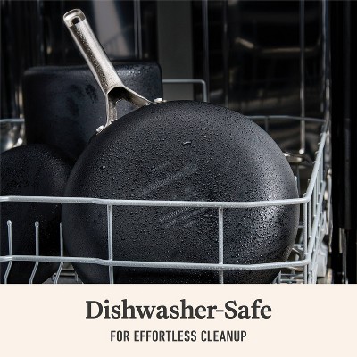 Calphalon 10-Piece Black Aluminum Nonstick Cookware Set