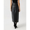 Women's Itea Faux Leather Skirt - DELUC - 3 of 4