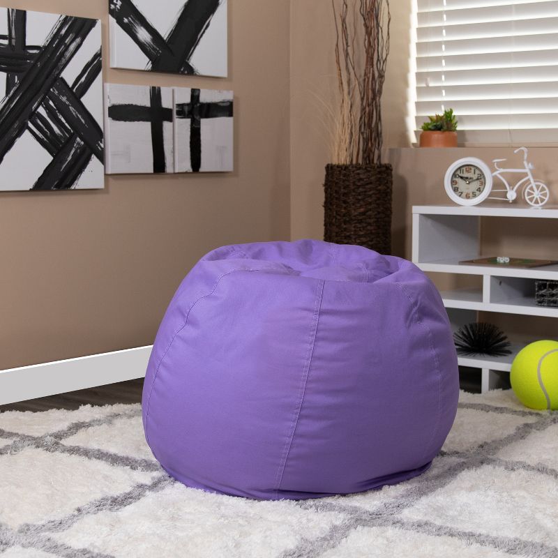 Emma and Oliver Small Bean Bag Chair for Kids and Teens, 3 of 10