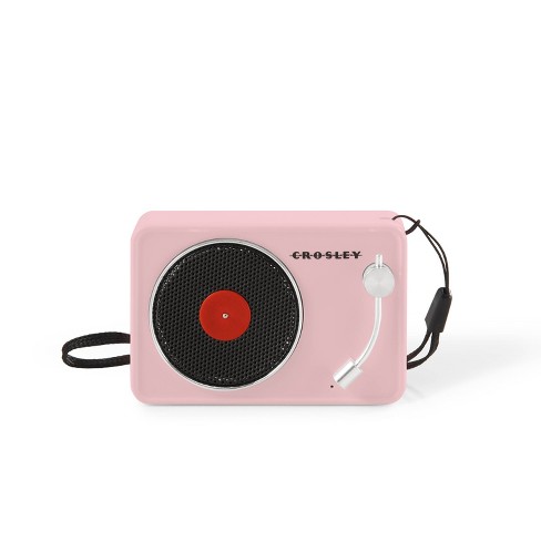 Crosley Mini Record Player Portable Bluetooth Speaker - Pink - image 1 of 4