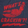 Mens Funny T Shirts Whats Crackin Sarcastic Lobster Graphic Novelty Tee For Men - Crazy Dog Men's T Shirt - 2 of 4