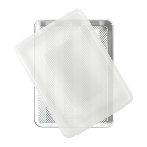 Nordic Ware Prism High Sided Sheet Cake Pan with Lid - 1 of 4