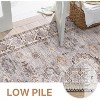 ABYNOW 8x10 Machine Washable Area Rug – Modern Abstract Soft Low-Pile Carpet with Non-Slip Backing for Living Room & Bedroom - 3 of 3