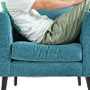 NicBex Modern Mid Century Small Accent Chairs for Living Room,Comfy Upholstered Arm Chairs,Soft Padded Reading Chair - 4 of 4