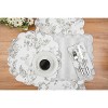 C&F Home Miriam Slate Reversible Gray Damask Napkin Set of 6 - 4 of 4