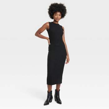 Women's Rib Knit Midi Dress - Universal Thread™