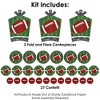 Big Dot of Happiness End Zone - Football - Baby Shower or Birthday Party Decor and Confetti - Terrific Table Centerpiece Kit - Set of 30 - 3 of 4