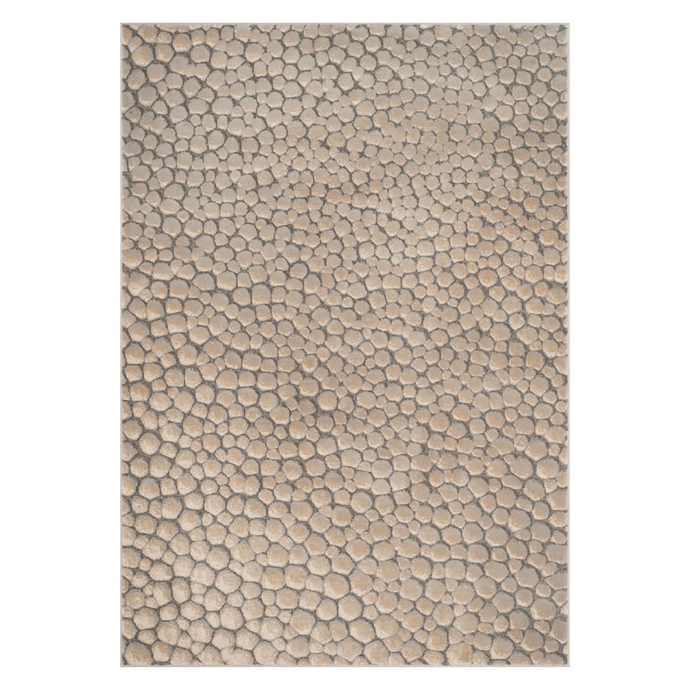 4'x6' Pebble Area Rug Beige - Safavieh