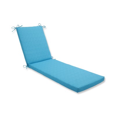 Indoor/Outdoor Veranda Turquoise Chaise Lounge Cushion - Pillow Perfect