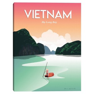 18" x 24" Vietnam 1 by Omar Escalante Canvas Art Print - Masterpiece Art Gallery: Travel-Inspired Wall Decor - 1 of 4