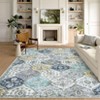 Area Rug, Rugs for Living Room, Washable Rug, Vintage Rugs for Entryway, Traditional Floor Cover, Thin Carpet, Kitchen Distressed Non Slip Mat - 2 of 4