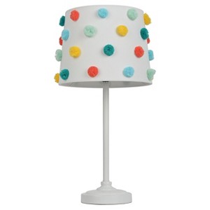 Pom Pom Shade Table Lamp - Pillowfort , Size: No Bulb