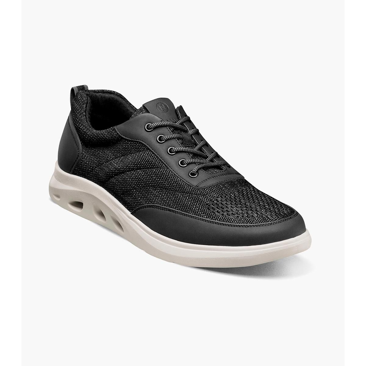 Nunn Bush PonteMen's Knit Moc Toe Sneaker