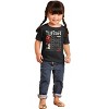 Poinsettia Christmas Flower Noel Toddler Baby Graphic T Shirt Brisco Brands - 4 of 4
