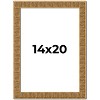 PosterPalooza | Sculpted Black Picture Frame - UV Acrylic, Foam Board Backing, Hanging Hardware - 2 of 4