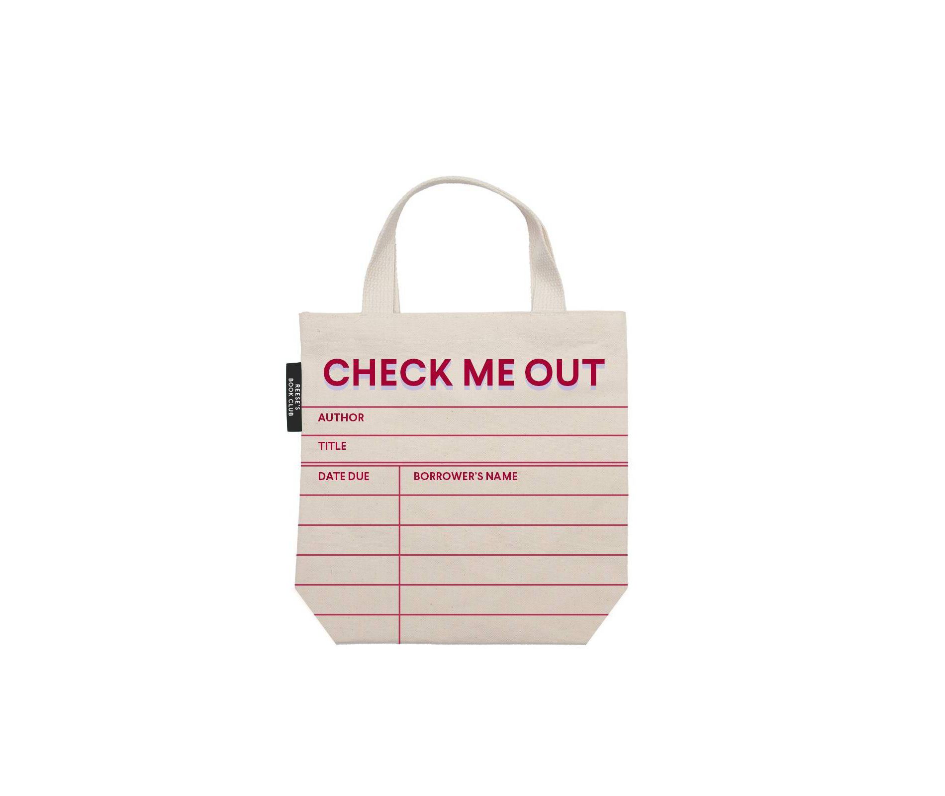Reese's Book Club: Check Me Out Mini Tote