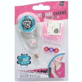 Anker Play Acade-Me Treasure Charm Bracelets Jewelry Craft Kit: Garnet Love (Pink)
