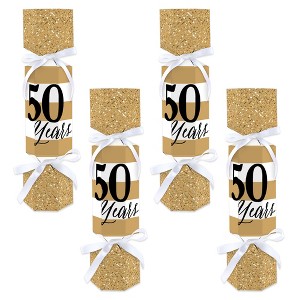 Big Dot of Happiness We Still Do - 50th Wedding Anniversary - No Snap Anniversary Party Table Favors - DIY Cracker Boxes - Set of 12 - 1 of 4