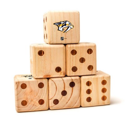 NHL Nashville Predators Yard Dice