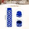 Unique Bargains Aluminum Alloy Anti-Skid BMX Mountain Dirt Cycling Fit 3/8 Inch Axles Rear Stunt Bike Pegs 2 Pcs - 2 of 3