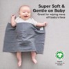 6pk Shea Baby Burp Cloths for Baby Boys and Girls, Organic Burping Cloths for Babies, Newborn - 3 of 4