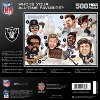 MasterPieces 500 Piece Jigsaw - NFL Las Vegas Raiders All-Time Greats - 4 of 4