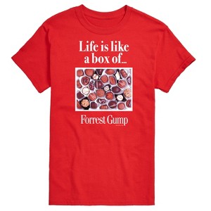 Men's - Forrest Gump - Life Is Like A Box Of Chocolates Short Sleeve Graphic T-Shirt - 1 of 4