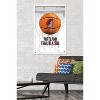 Trends International NBA Portland Trail Blazers - Drip Basketball 21 Framed Wall Poster Prints - 2 of 4