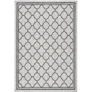 Courtyard Dokupa CY8918 UV & Stain Resistant Non-Shedding Power Loomed Indoor/Outdoor Rugs - Safavieh - 1 of 4