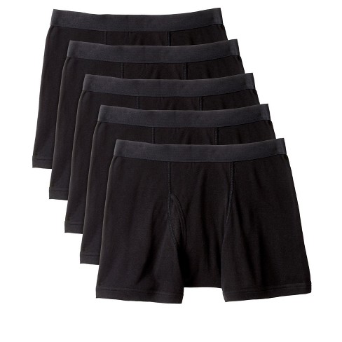 5-pack cotton briefs - Black - Kids