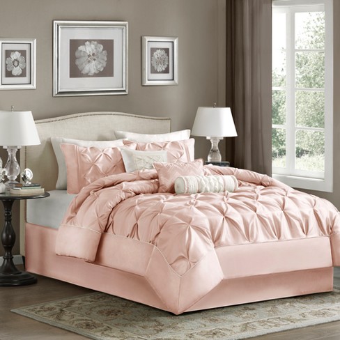 blush comforter sets